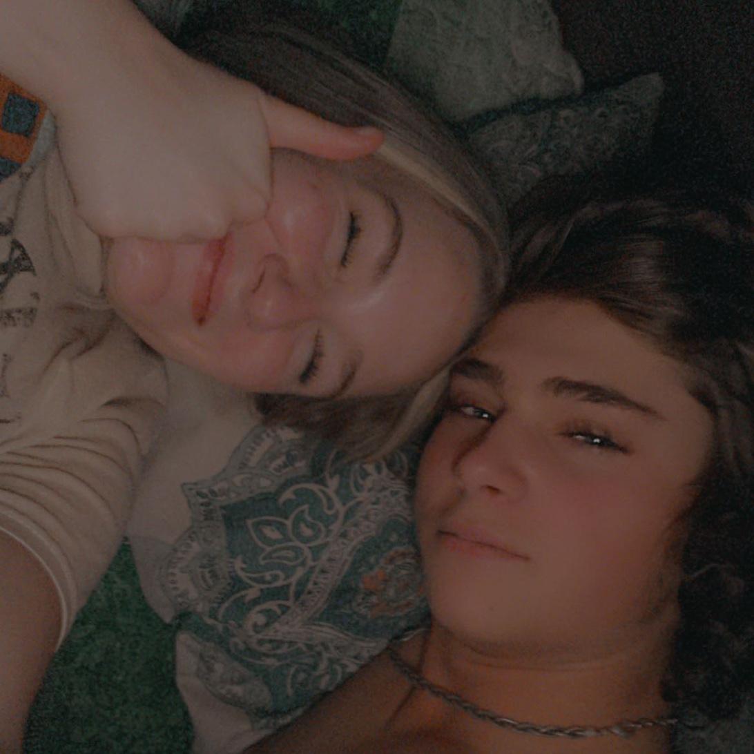 Our first picture taken together