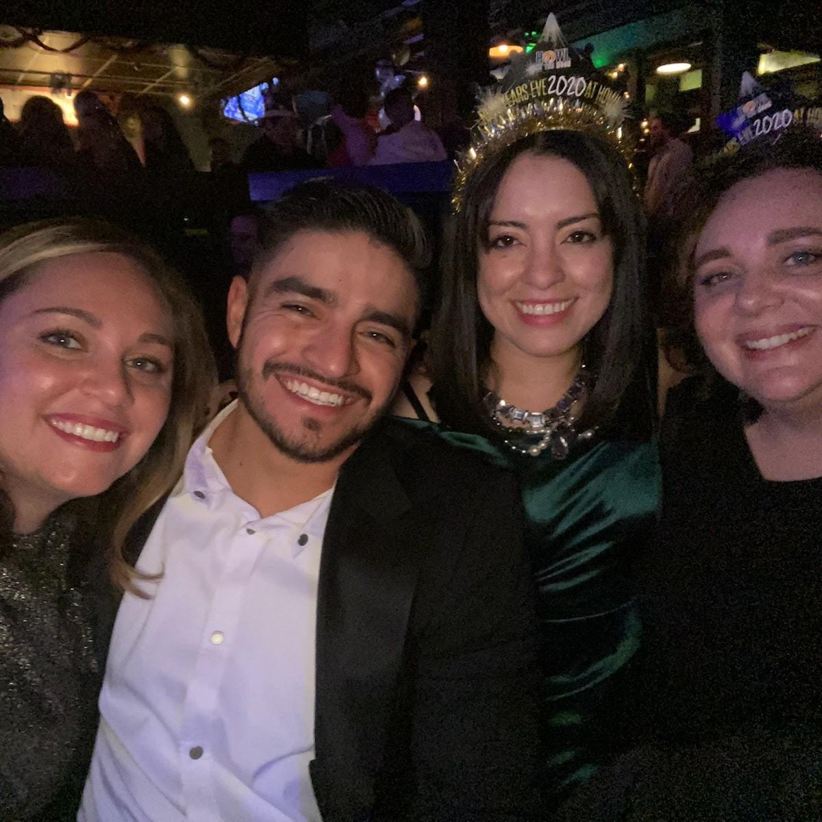 NYE2020 - Amelia, Joaquin, Claudia, Dena