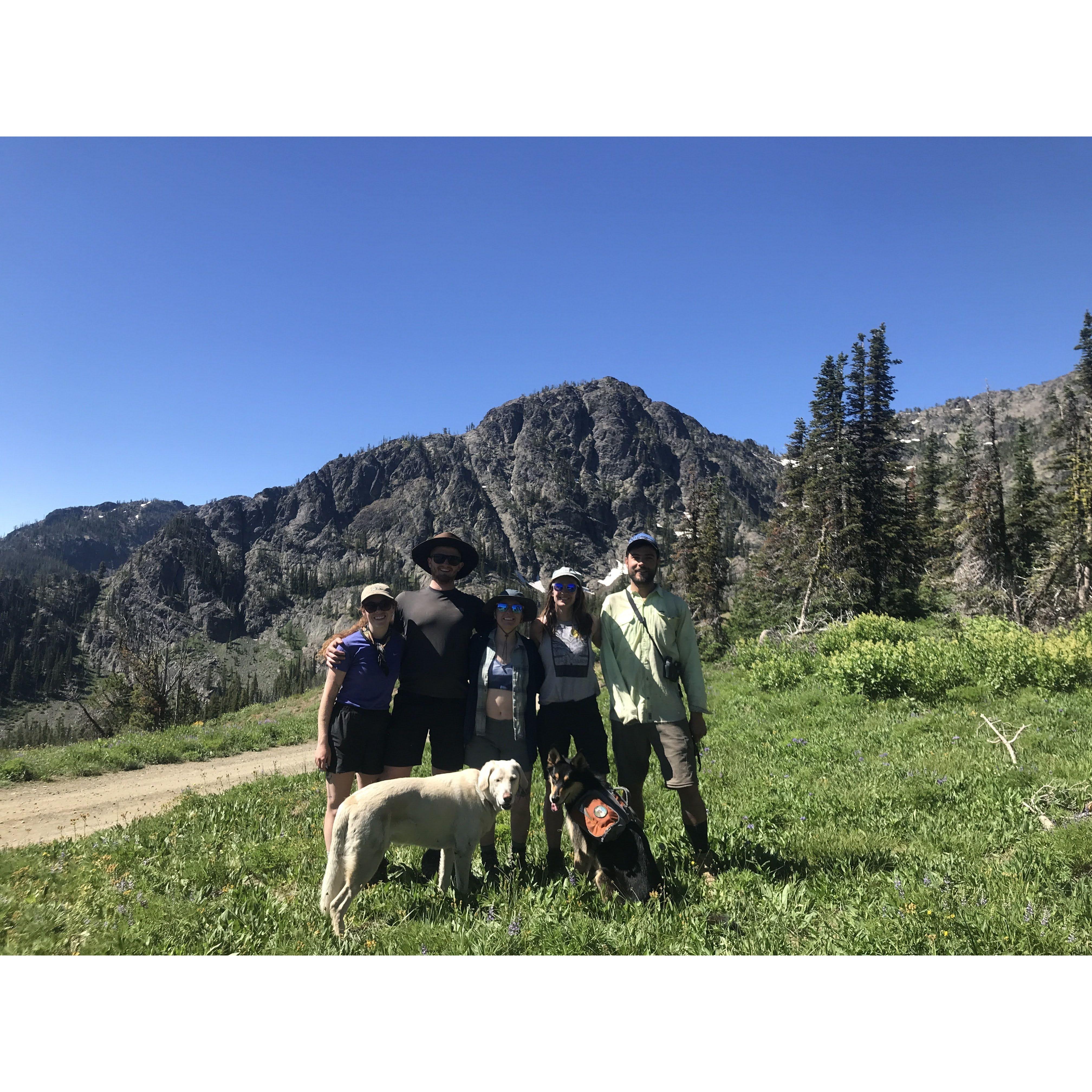 Backpacking trips with friends are among the most important things