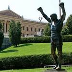 Rocky Statue and Art Museum Steps