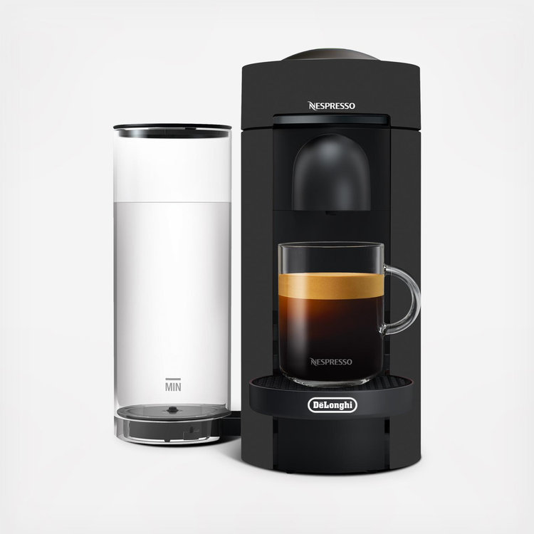 Nespresso, VertuoPlus Deluxe Coffee & Espresso Machine and Milk