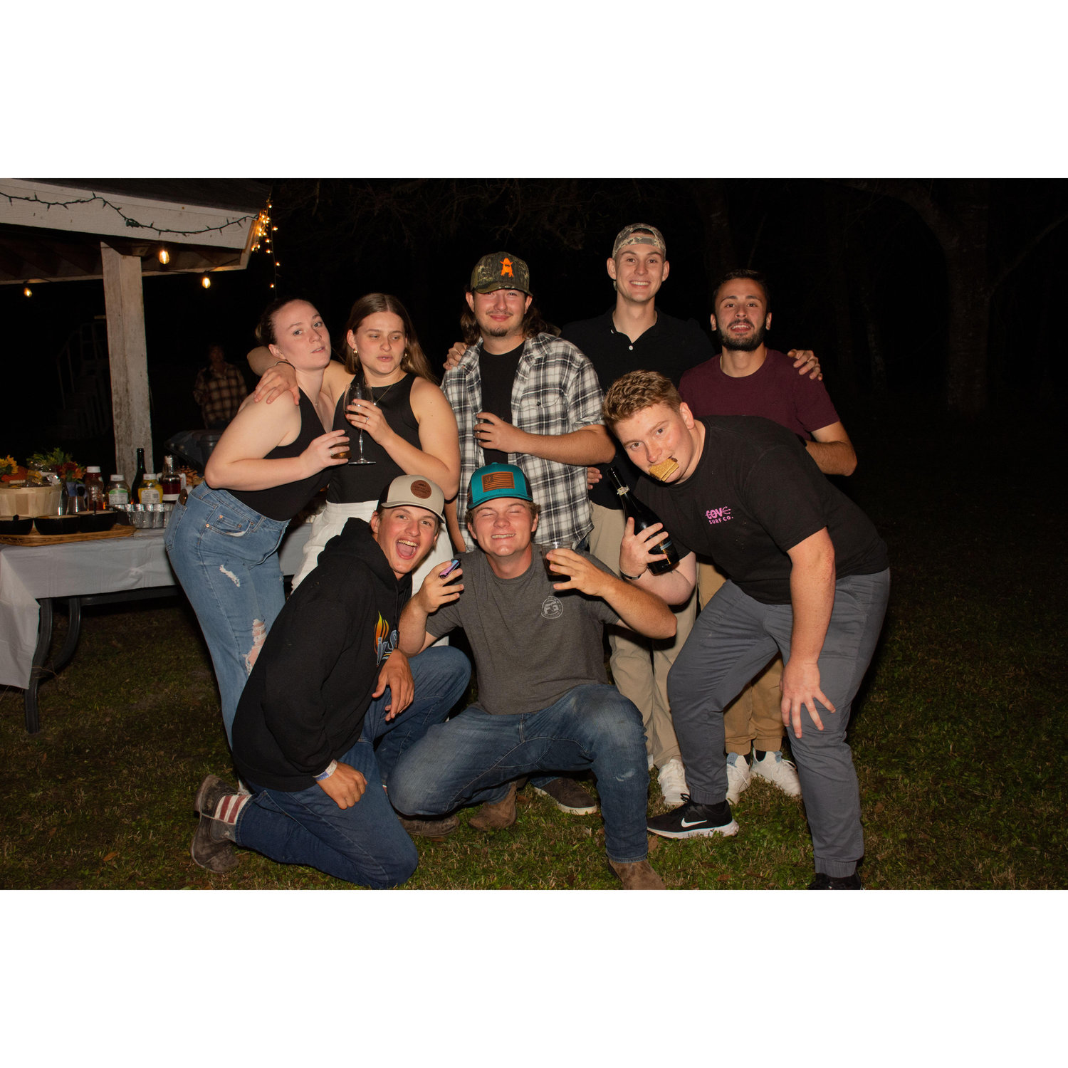 Memories from our surprise engagement party after Nick proposed on 10/22/22.
