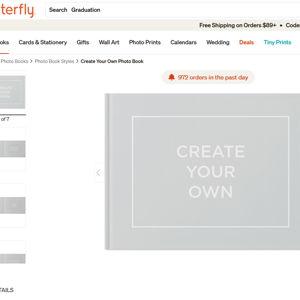 Shutterfly Custom Photo Book (Wedding Album)