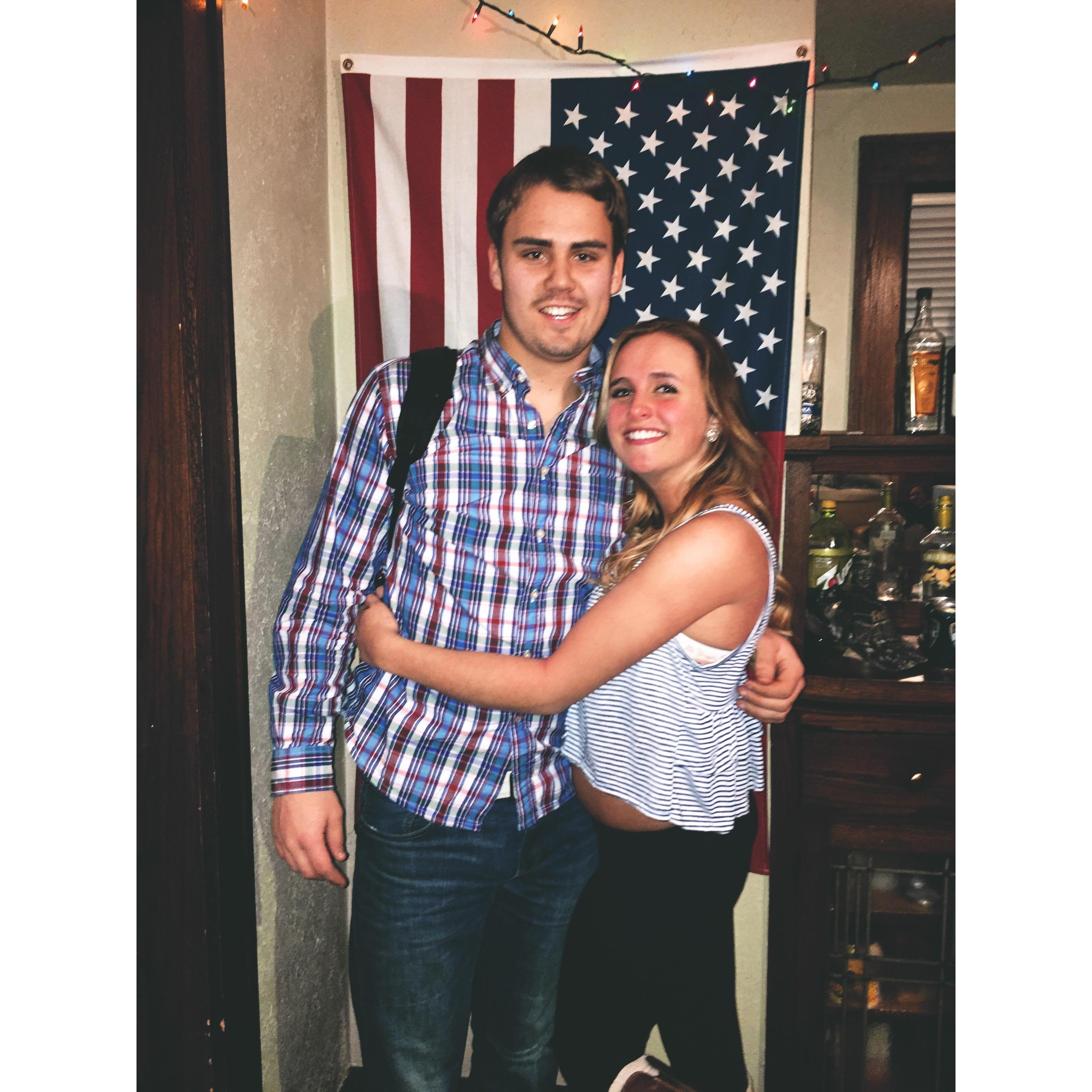 our first picture together