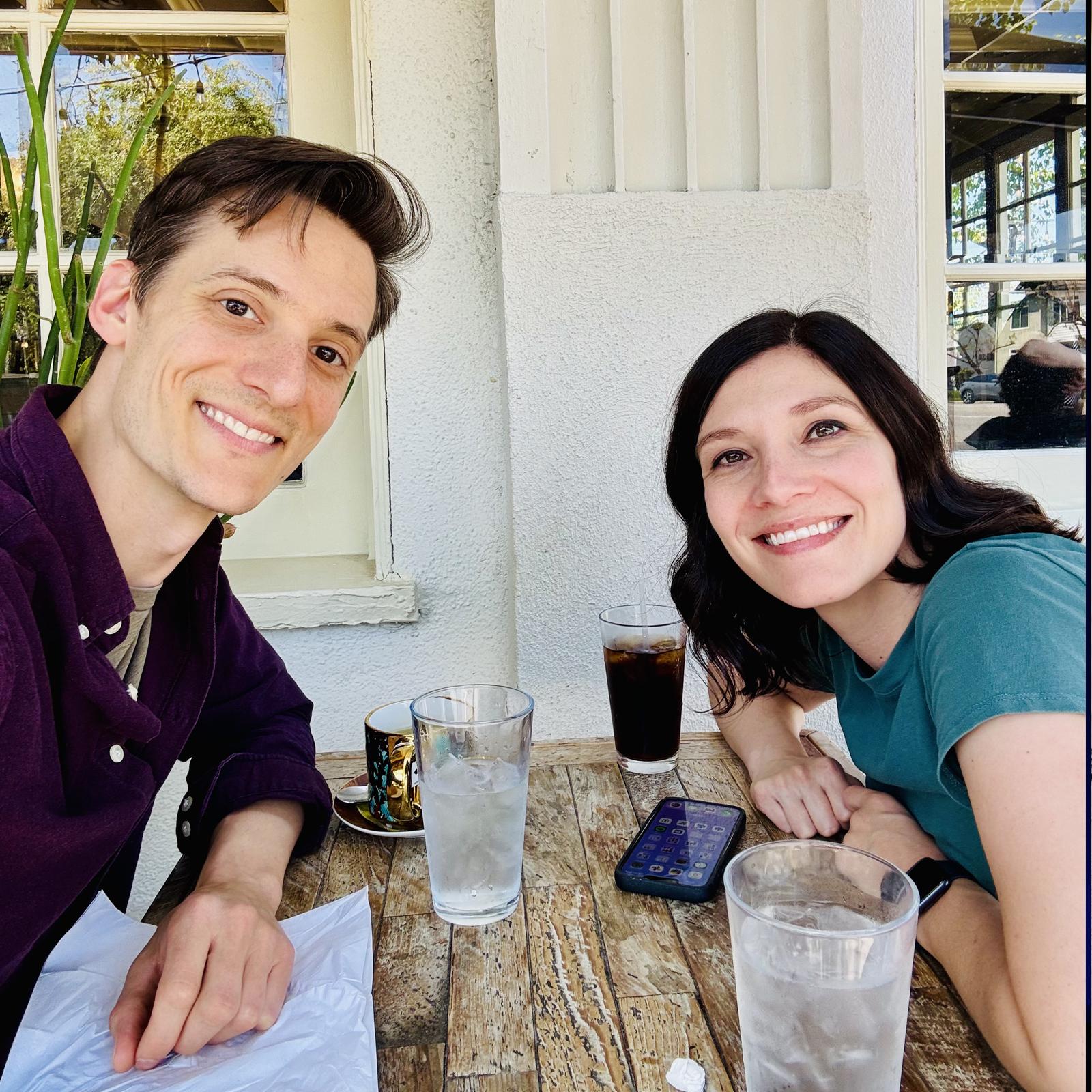 Celebrating our 3rd anniversary at our first date spot!