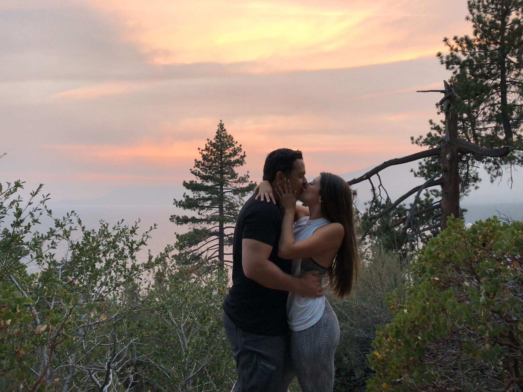 The night Matt proposed 8/03/2018