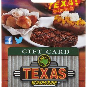 Texas Roadhouse Gift Card