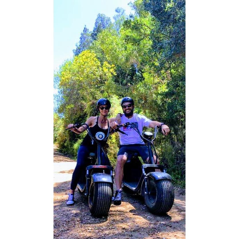 Dis hoe mens off-road