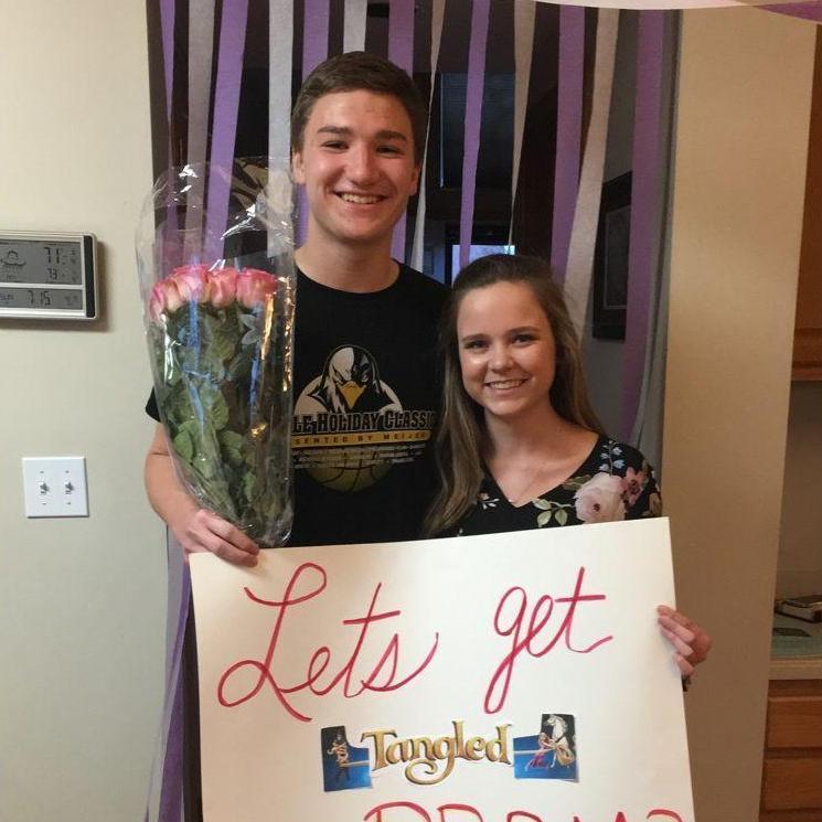 Mason asking Casey to junior prom on her 17th birthday!
