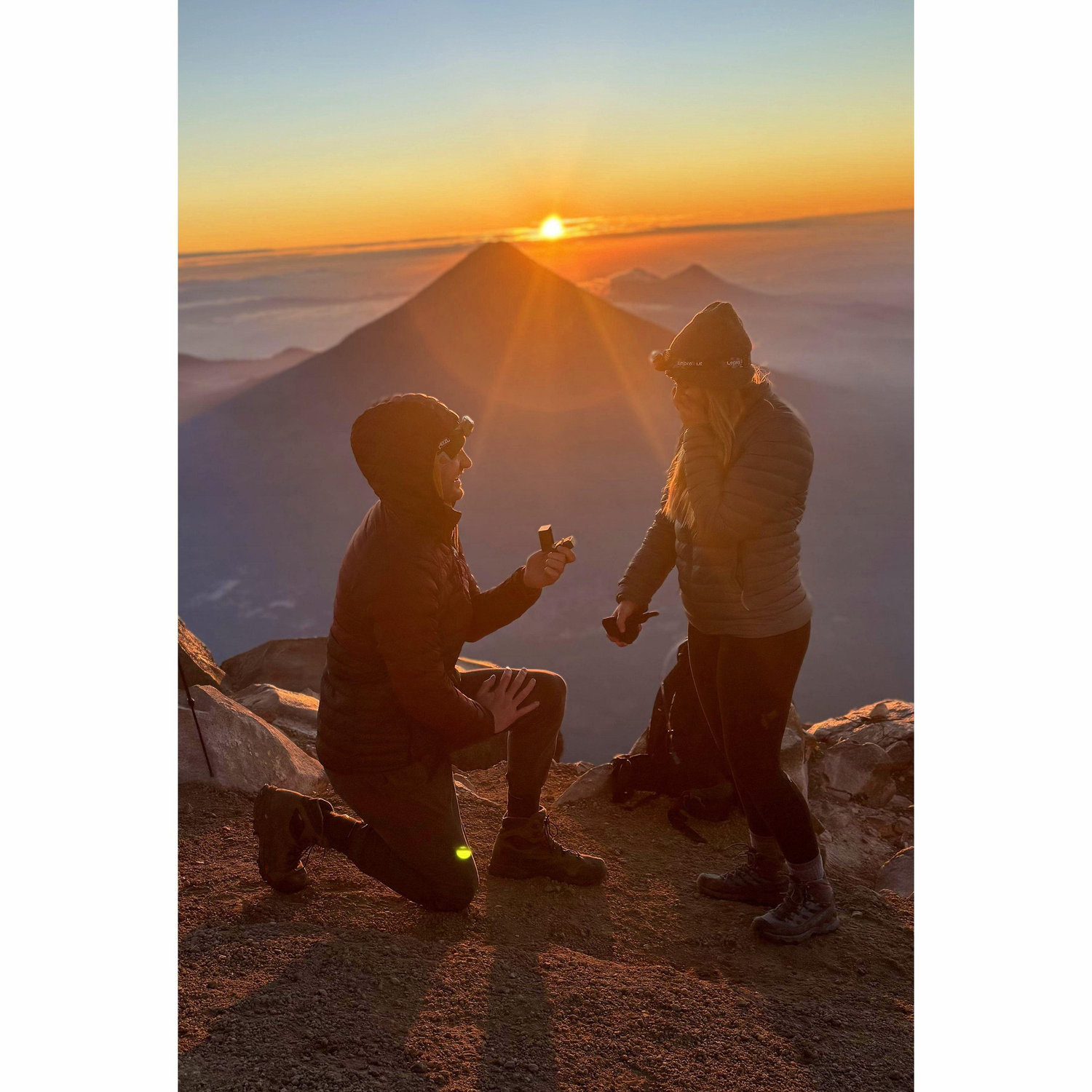 Guatemala, where Zach proposed