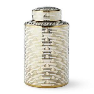 Gold Printed Jar, Mosaic