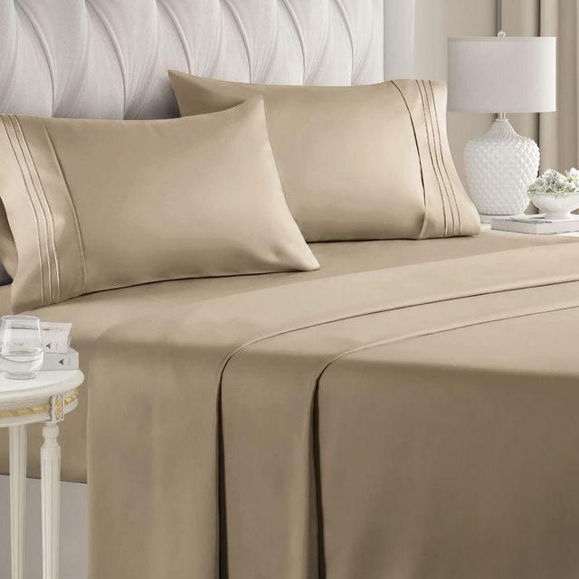 4 Piece Microfiber Sheet Set - CGK Unlimited