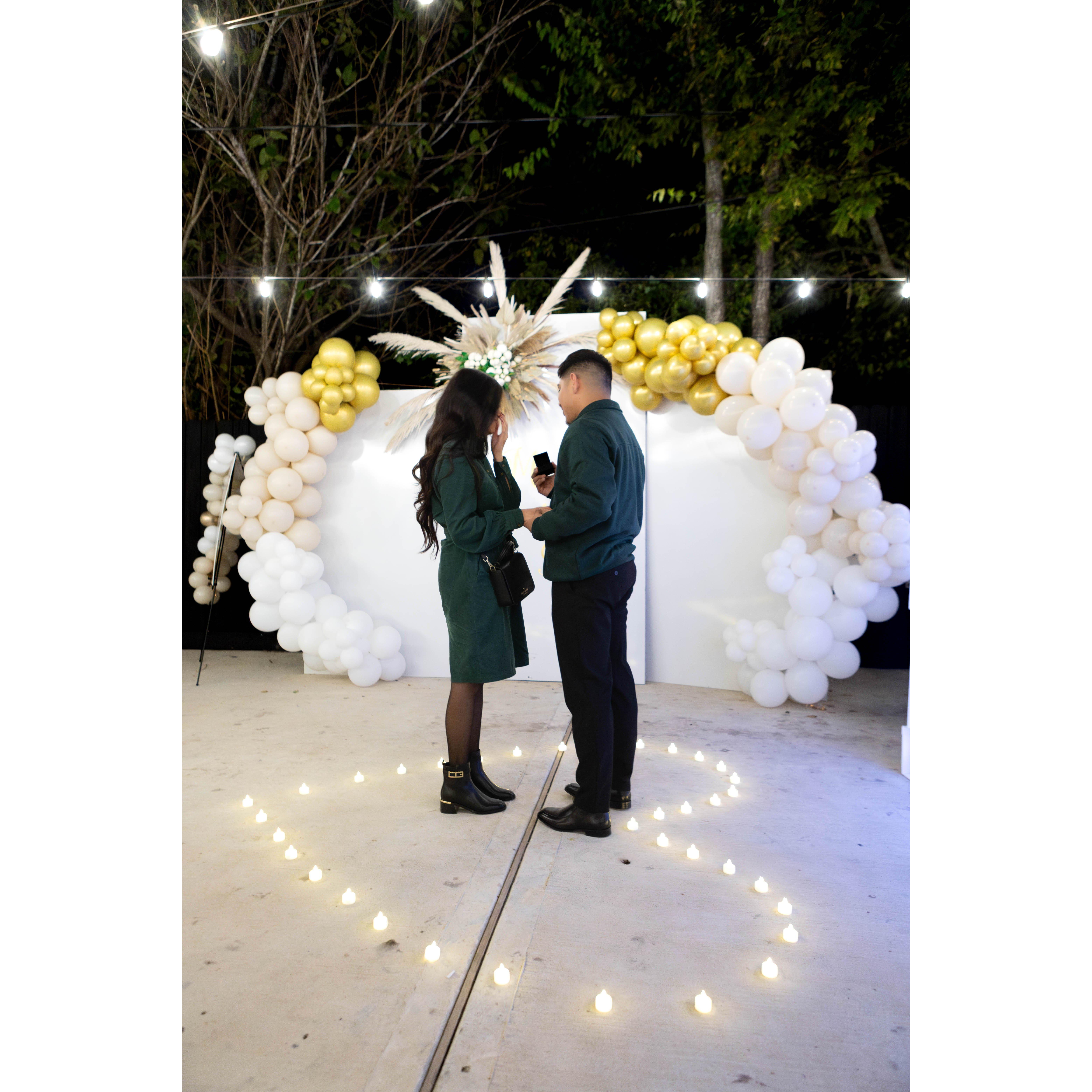 When we got engaged <3