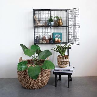 Golden 2-Piece Metal Planters