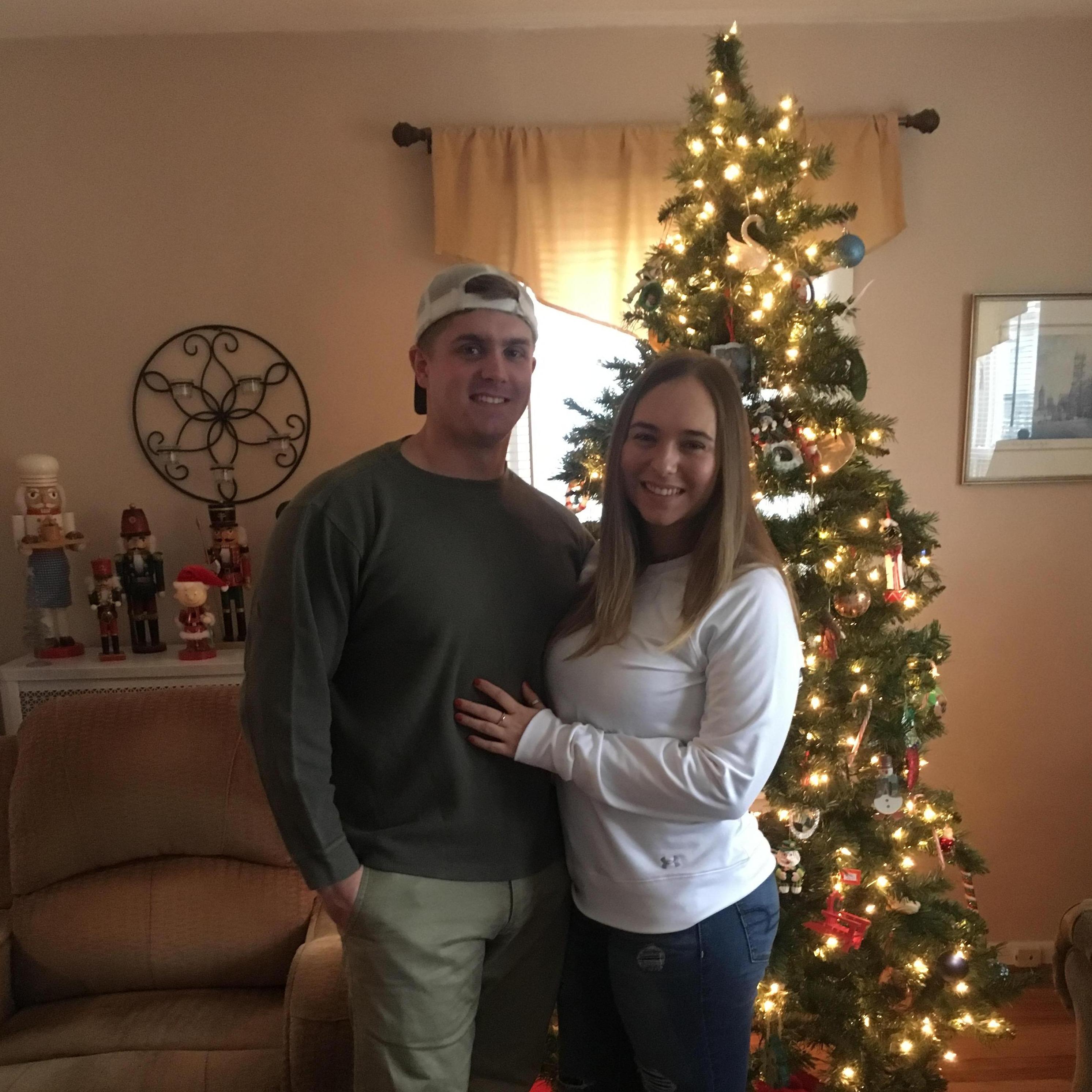 Our first Christmas together! Also, Brittany's first time meeting and visiting Sean's family on the east coast in Hamden, CT. 2017