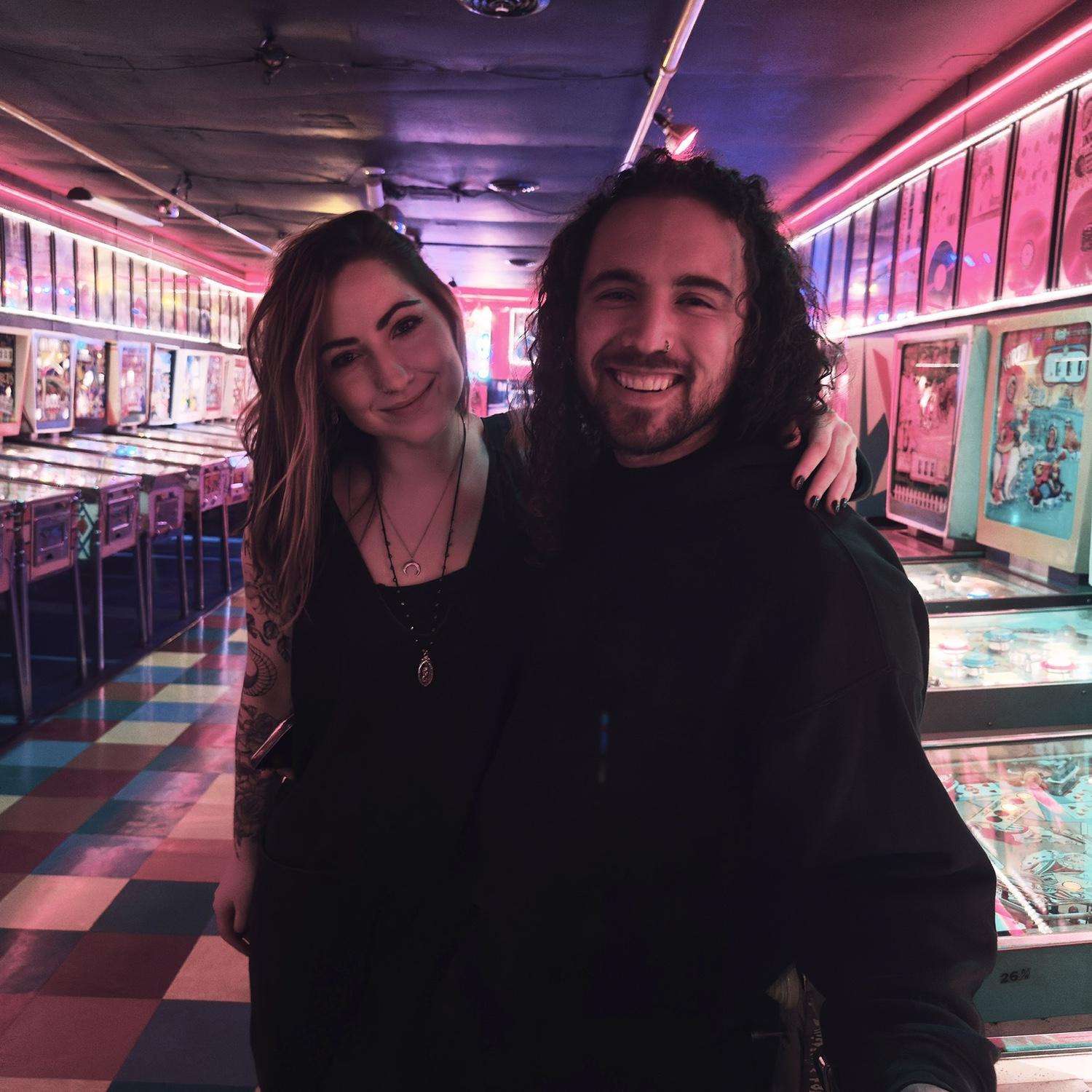 Kate showing Joash around her hometown for the first time.