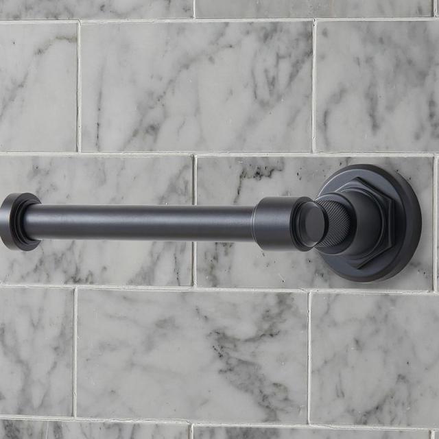 Matte Black Tilden Toilet Paper Holder