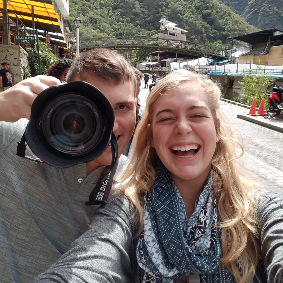 Amateur photographers in Peru