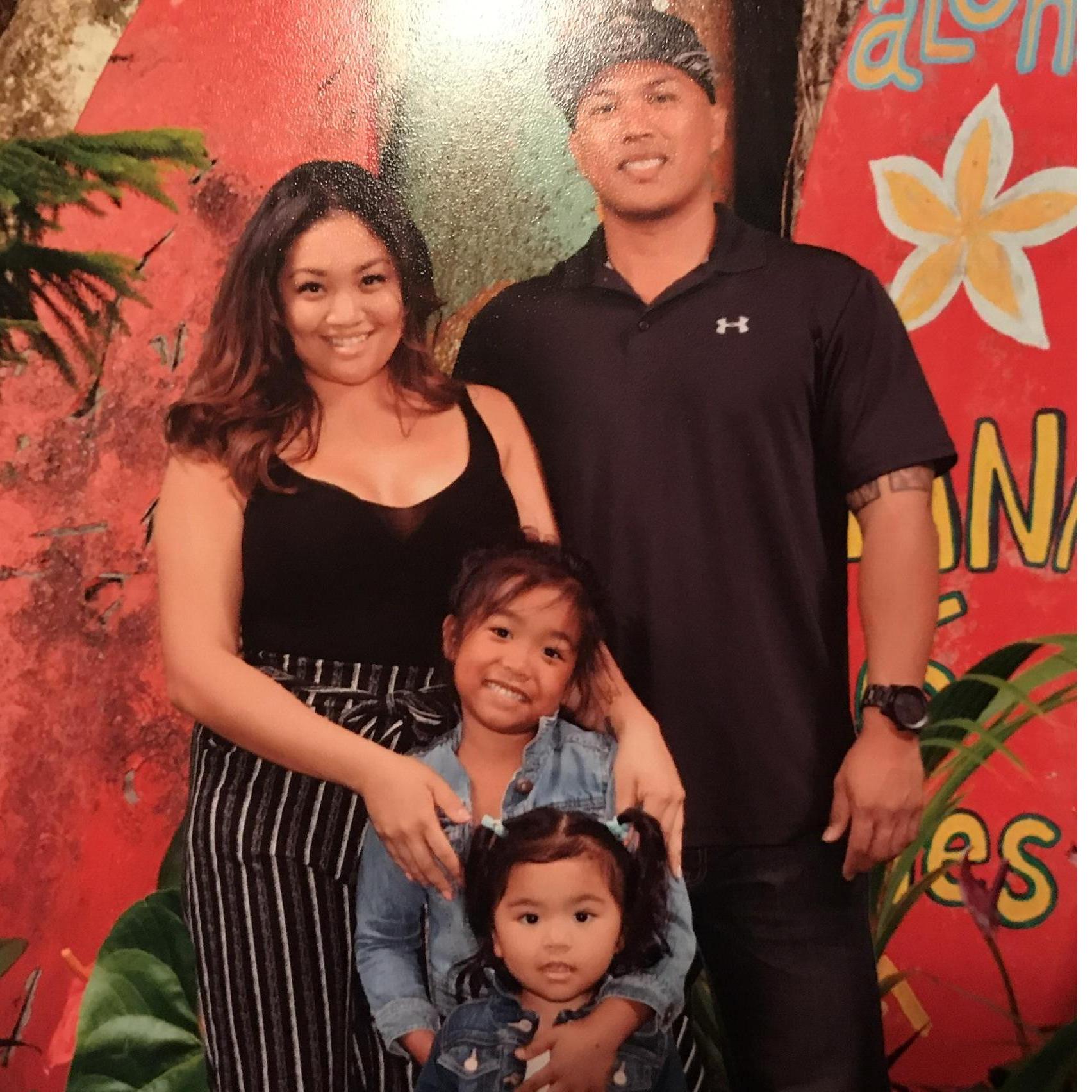 Having fun at the aquarium