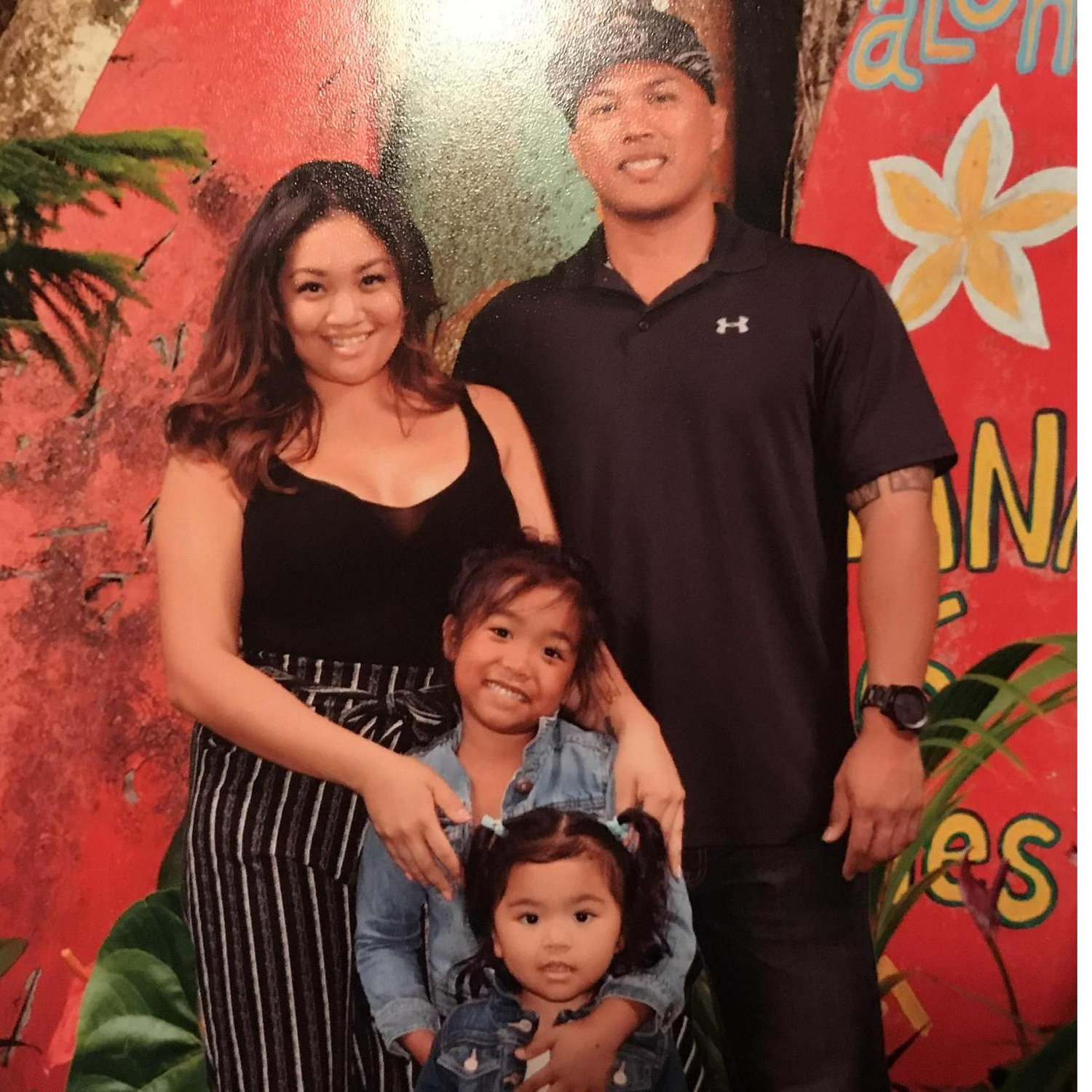 Having fun at the aquarium