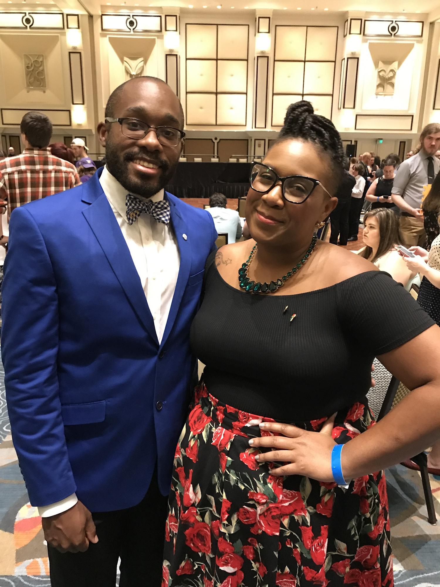 One of our  first pictures together after we became a couple, 2017