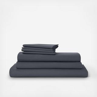 Classic Percale 7-Piece Sheet & Duvet Bundle