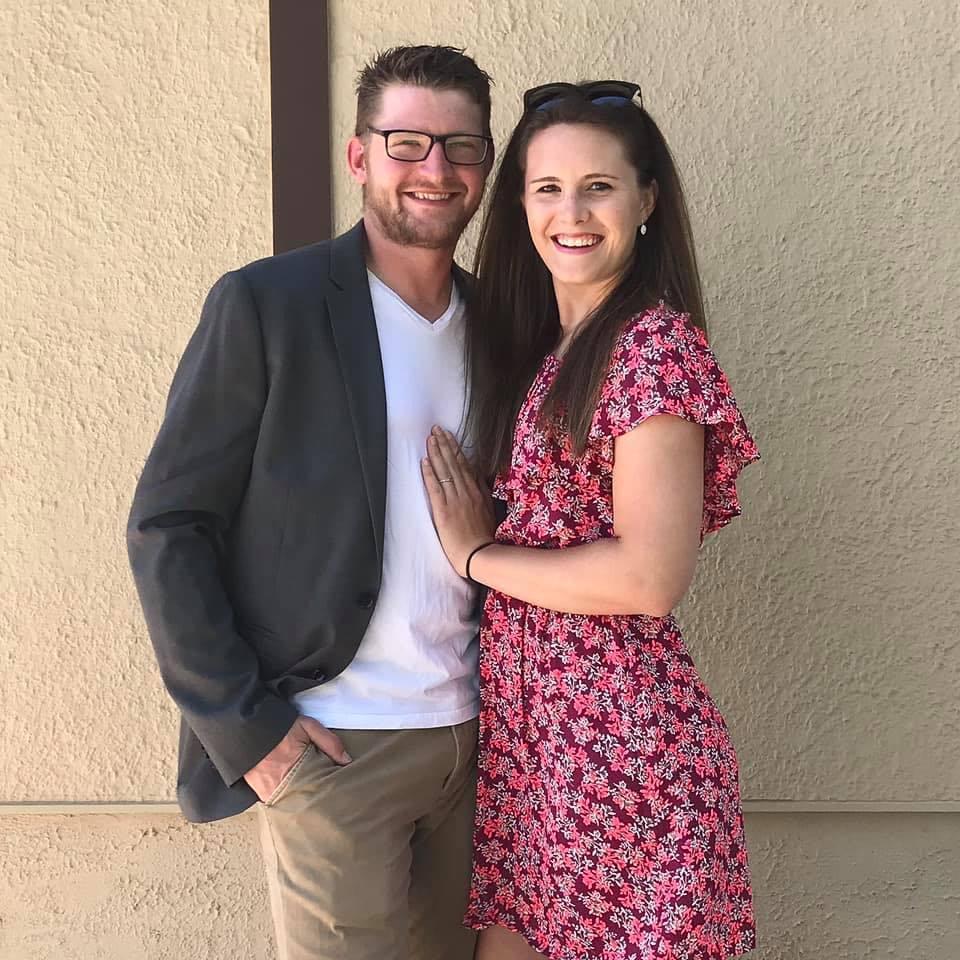 At one of Derek's track friend's wedding.