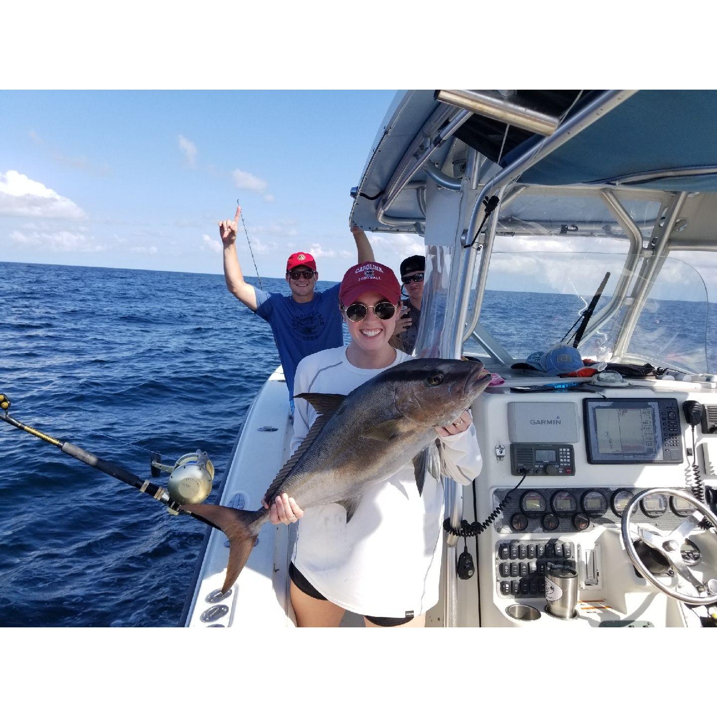 Offshore fishing charter outside of Murrell's Inlet - July 19, 2020