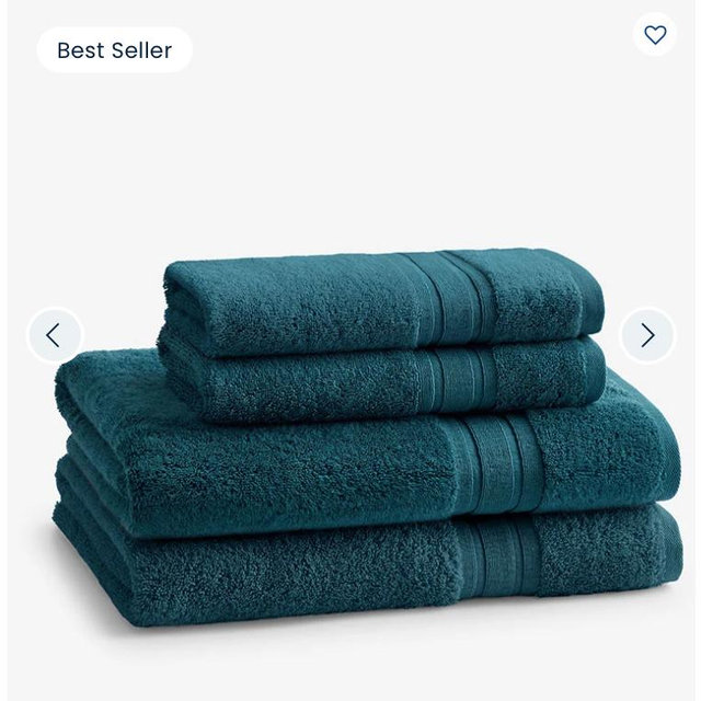 Turkish Cotton Bath Towel Set