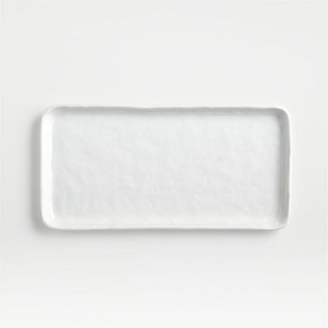 Crate & Barrel Mercer Rectangular Plate