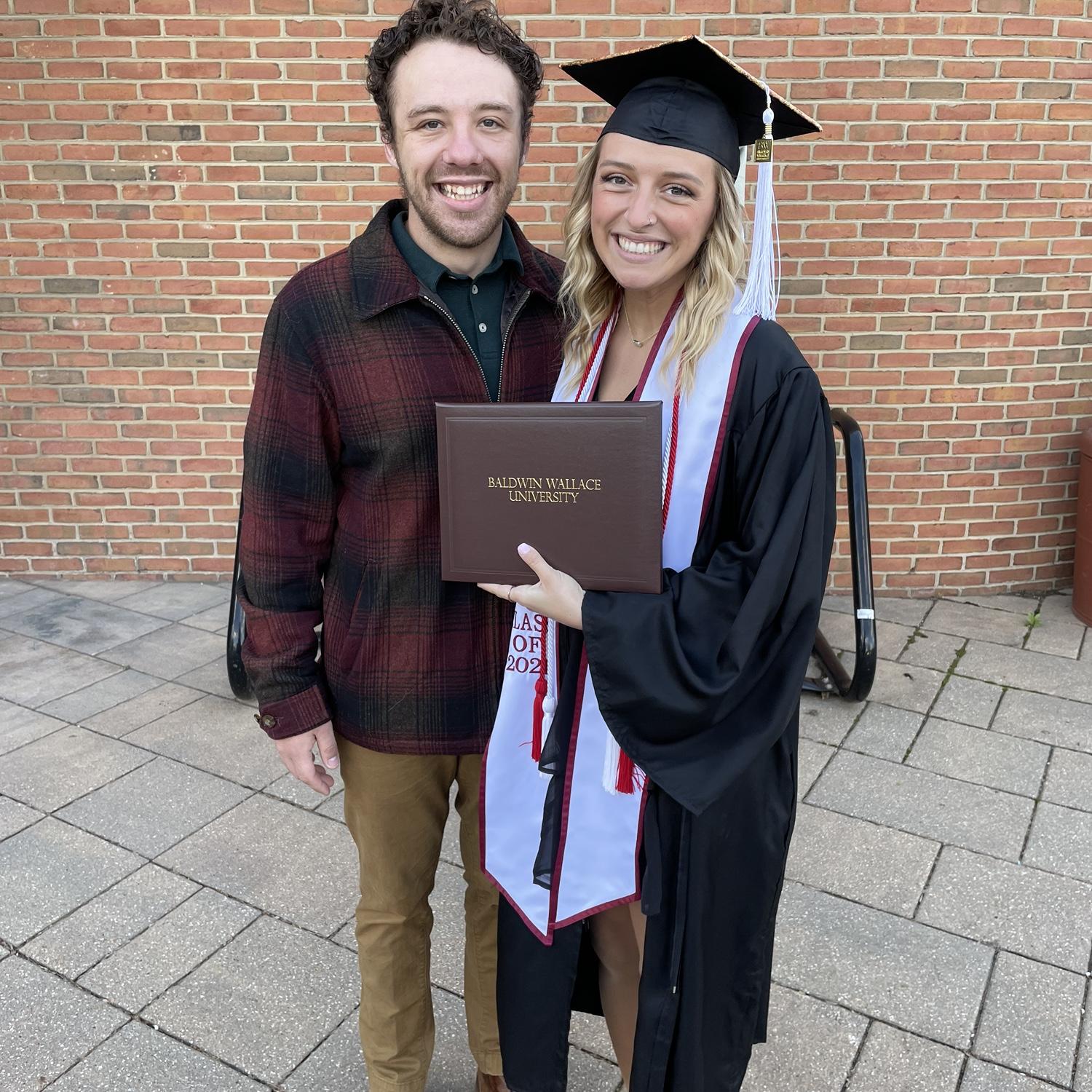 Rachel’s college graduation - May 2021