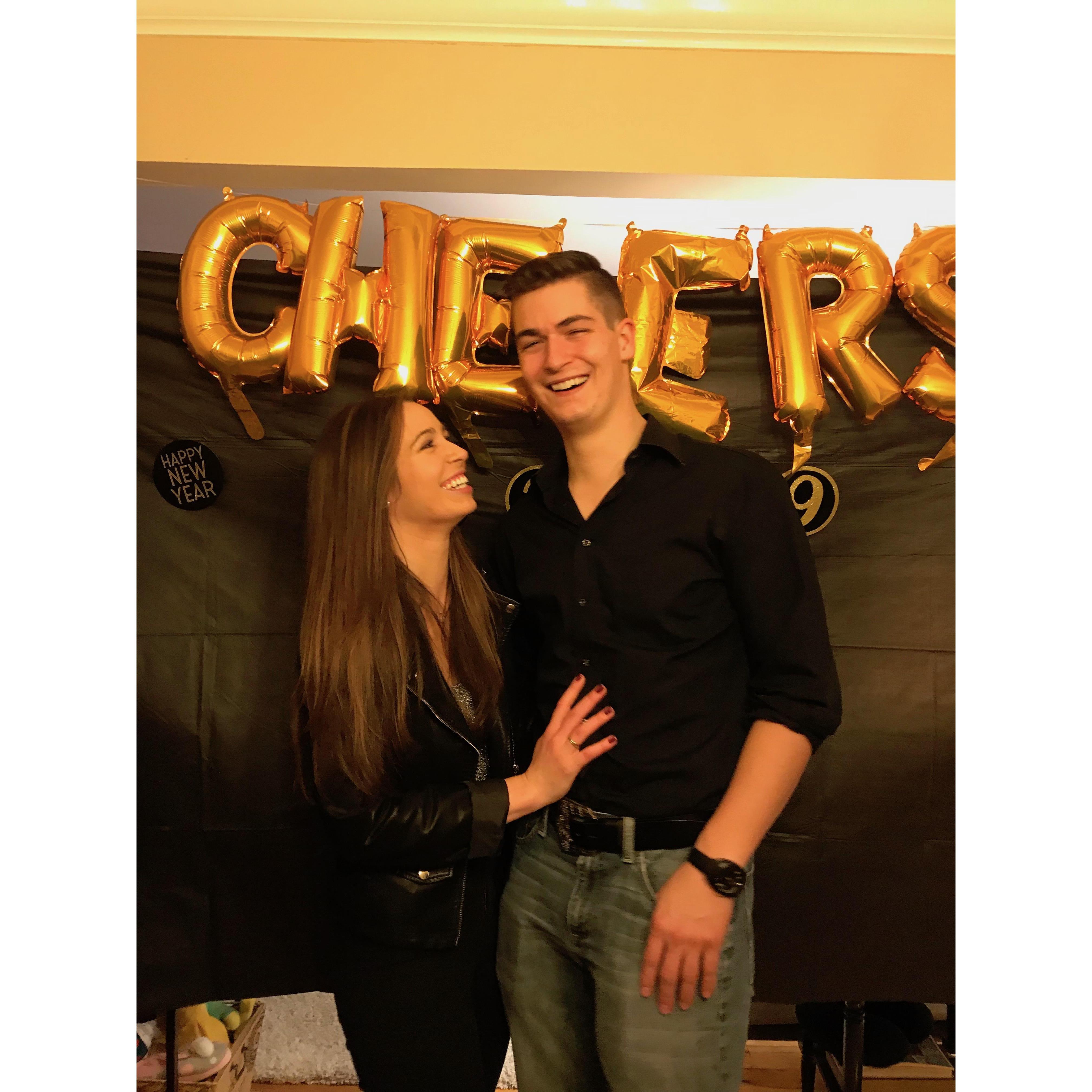 First New Year's Eve together, just days before Seth would officially ask Jade to be his girlfriend