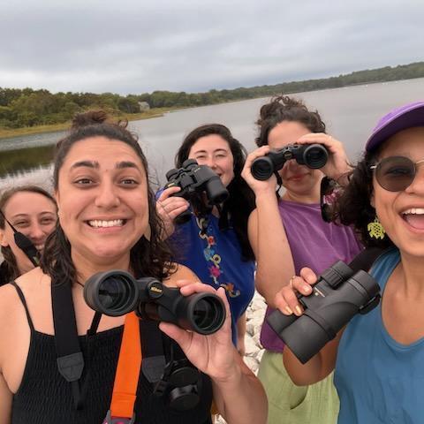 Birdwatching with besties