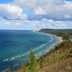 The Sleeping Bear Sand Dunes