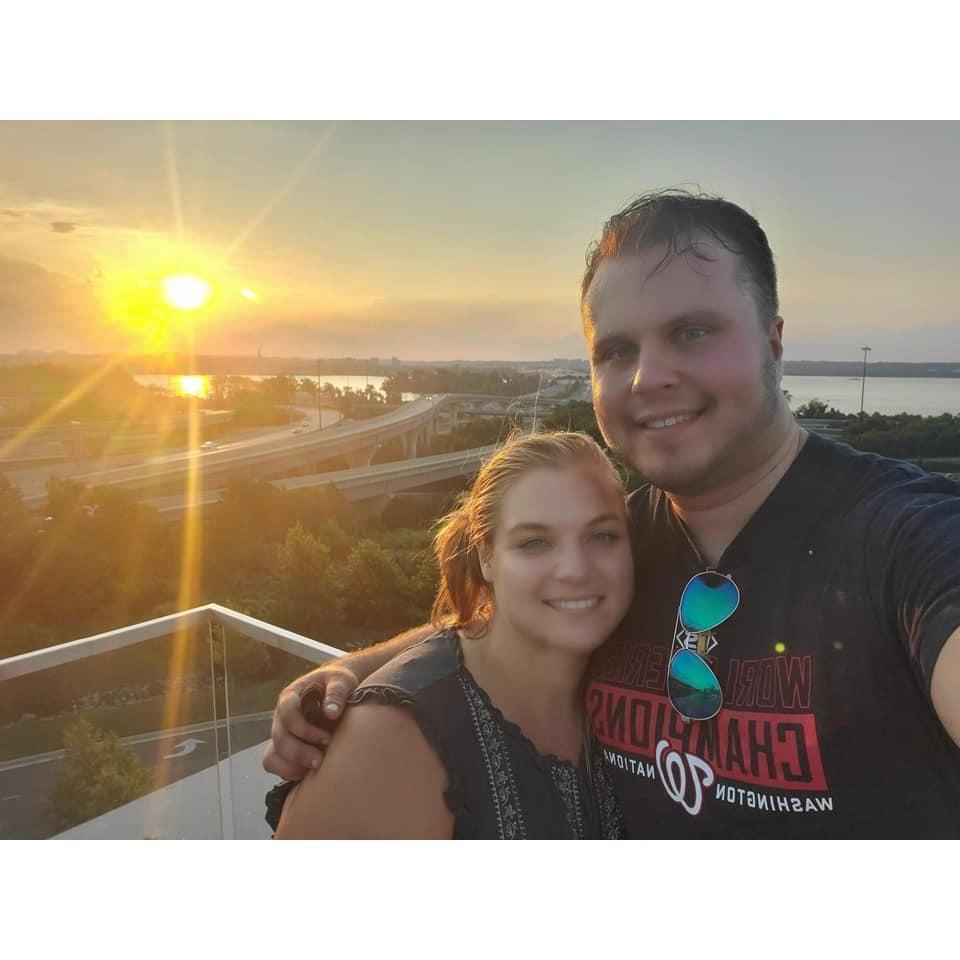 First weekend at Darrien's and my first time to National Harbor!