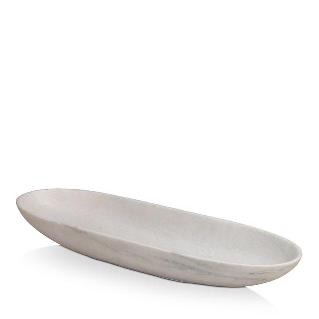 Jamie Young Long Oval Marble Bowl