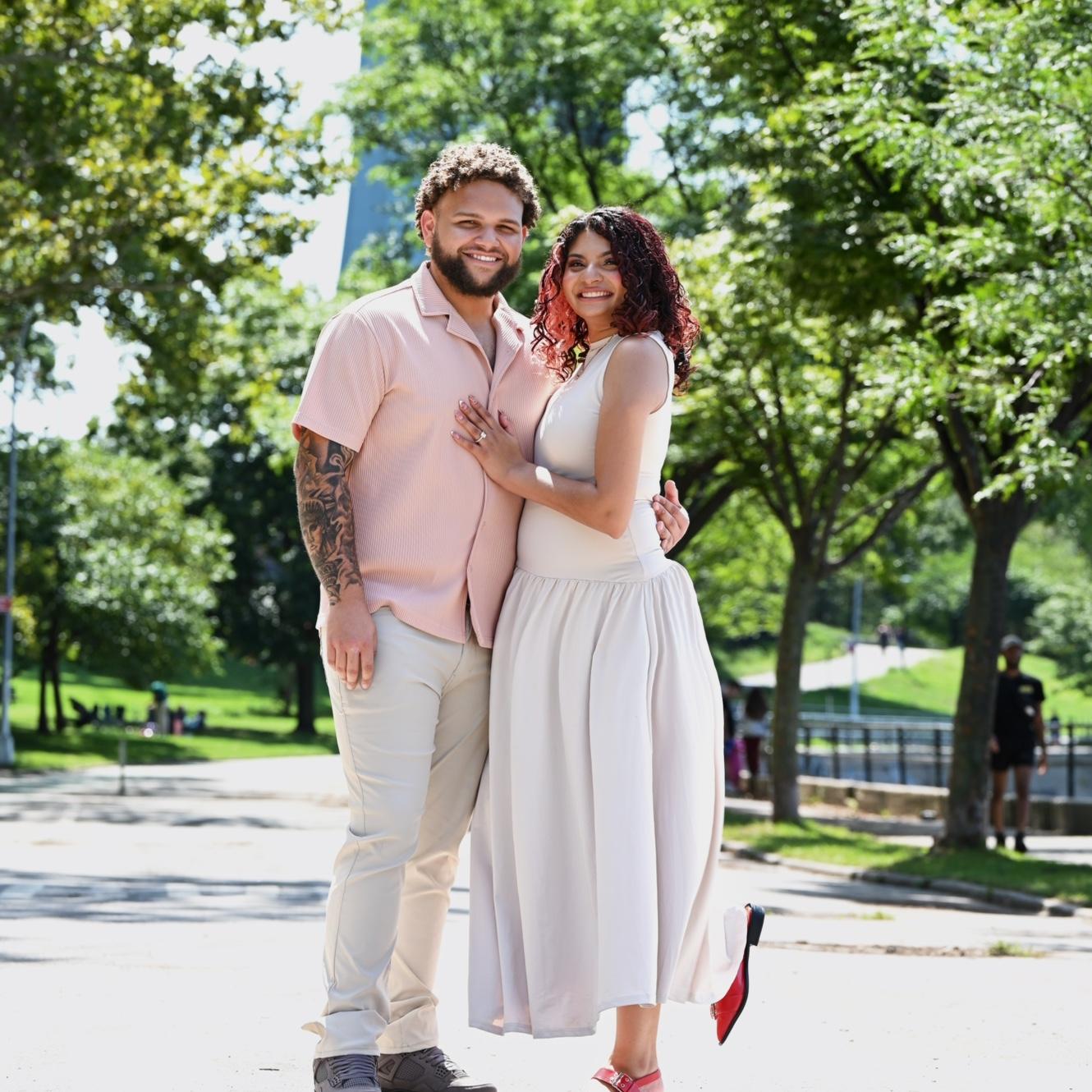 the day we got engaged