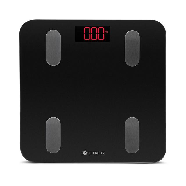 Smart Fit Scale with Resistance Bands Black - Etekcity