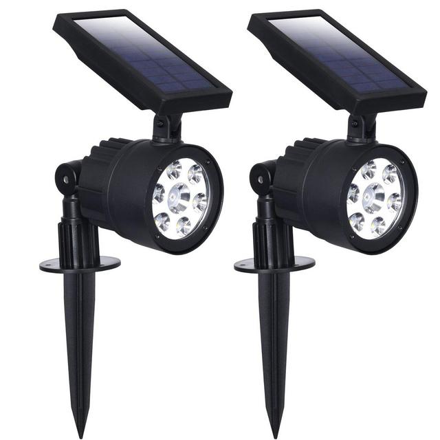 Solar Powered LED Spot Light (Set of 2)