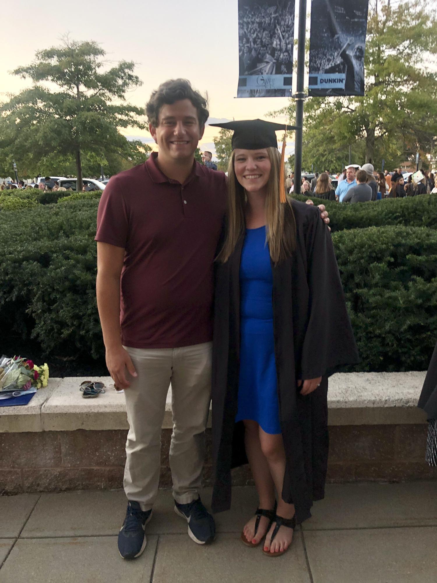 Shaela's (delayed) college graduation
