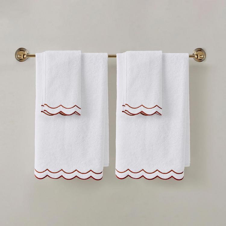 Peri Home, Scallop 4-Piece Bath Towel Set Zola