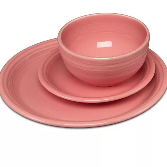 Bistro Coupe 3-Piece Place Setting, Service for 1