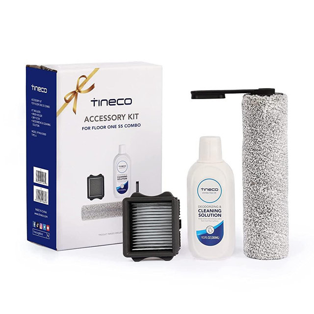 Tineco Floor One S5 Combo Replacement HEPA Assembly & Brush Roller & 280ml Solution Set (S5 Combo only)