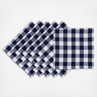 Checkers Napkin, Set of 6