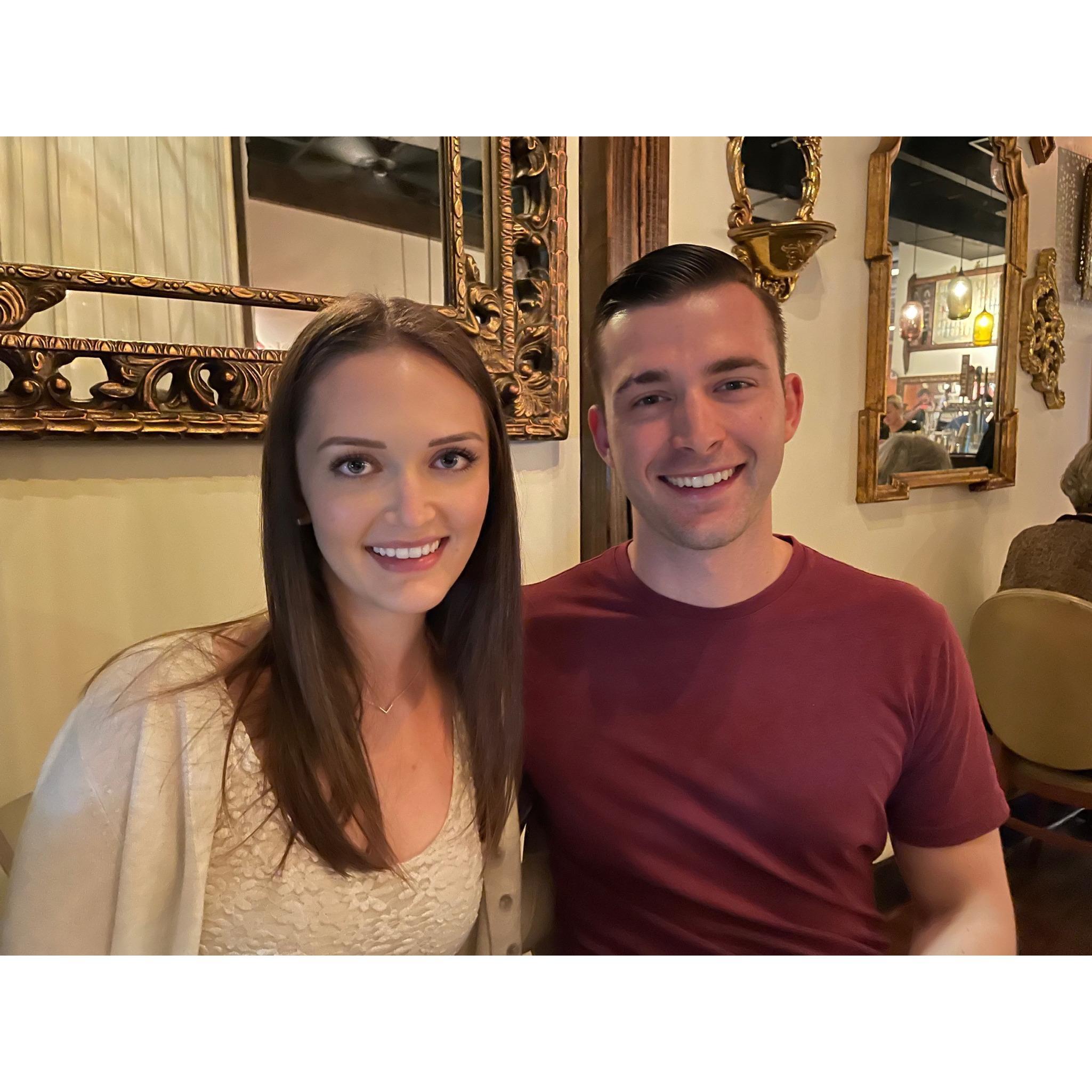 Dinner at Jargon in Asheville