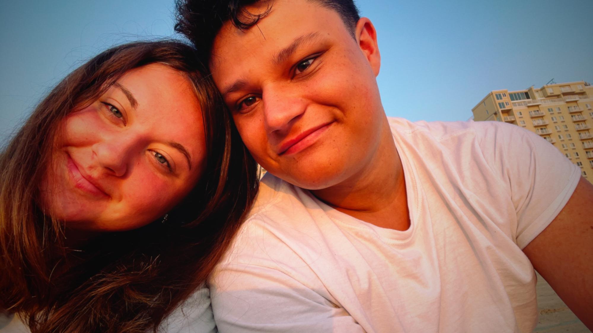 Sunrise at the beach