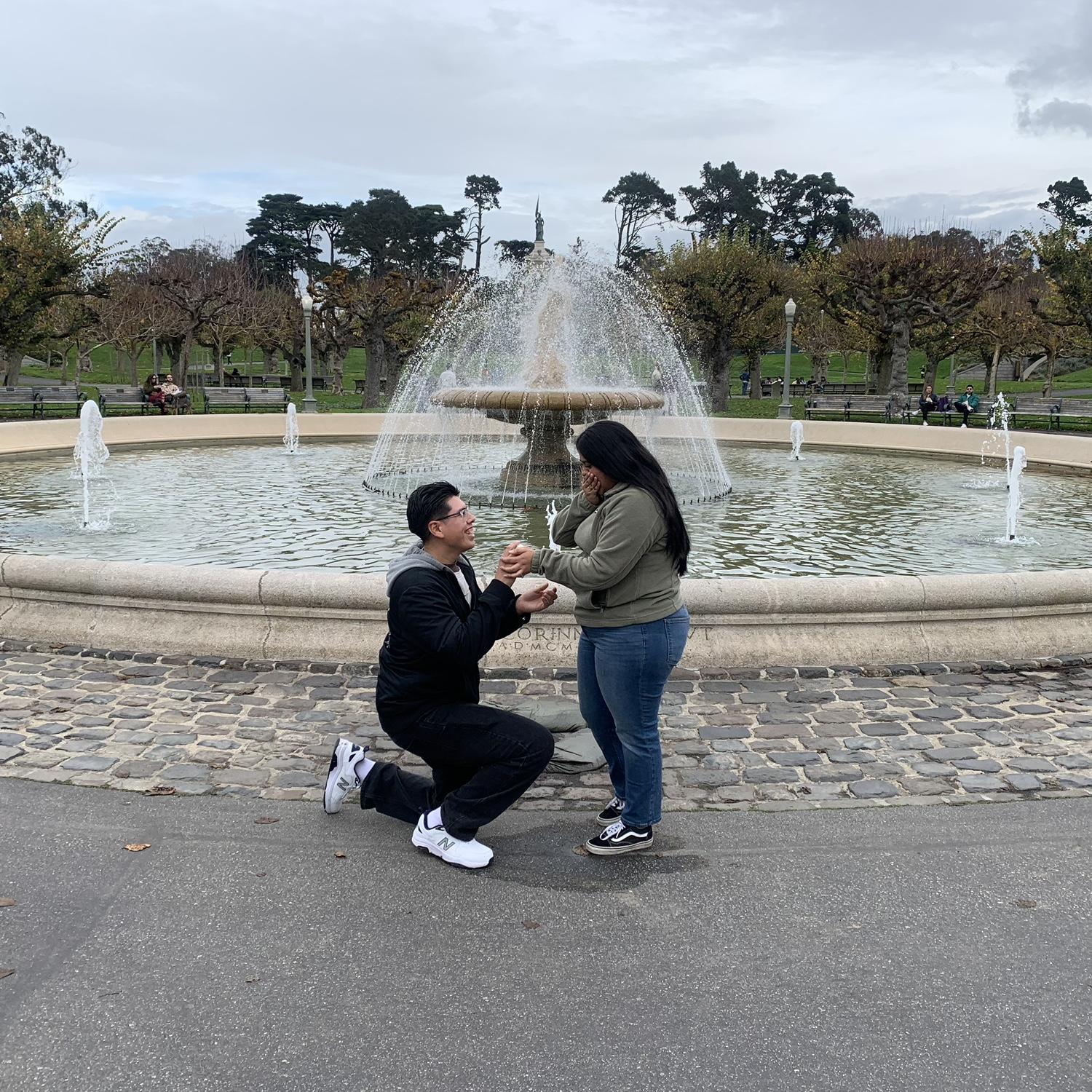 Got engaged New Year’s Eve !
