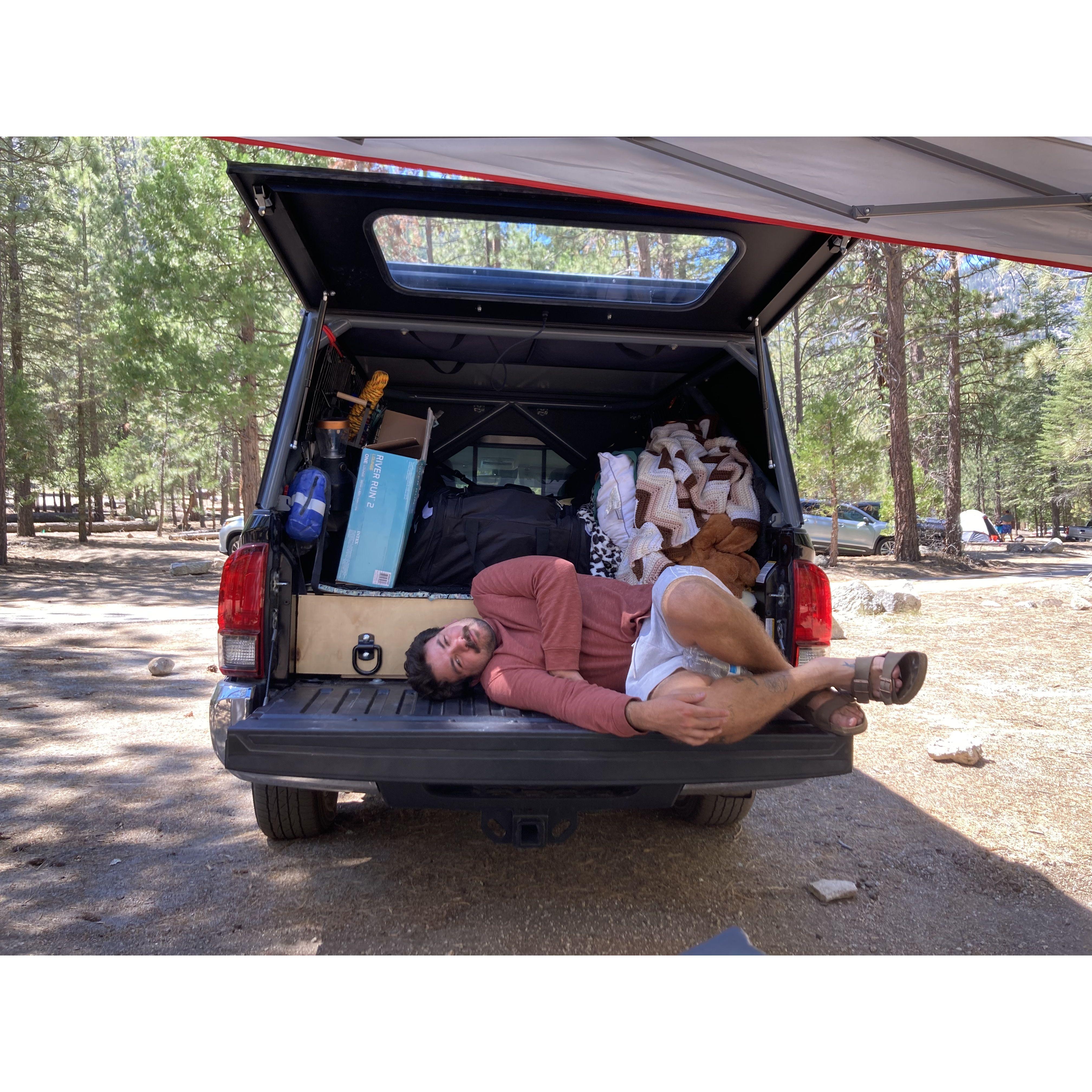 When you just drove 6+ hours and now have to unload