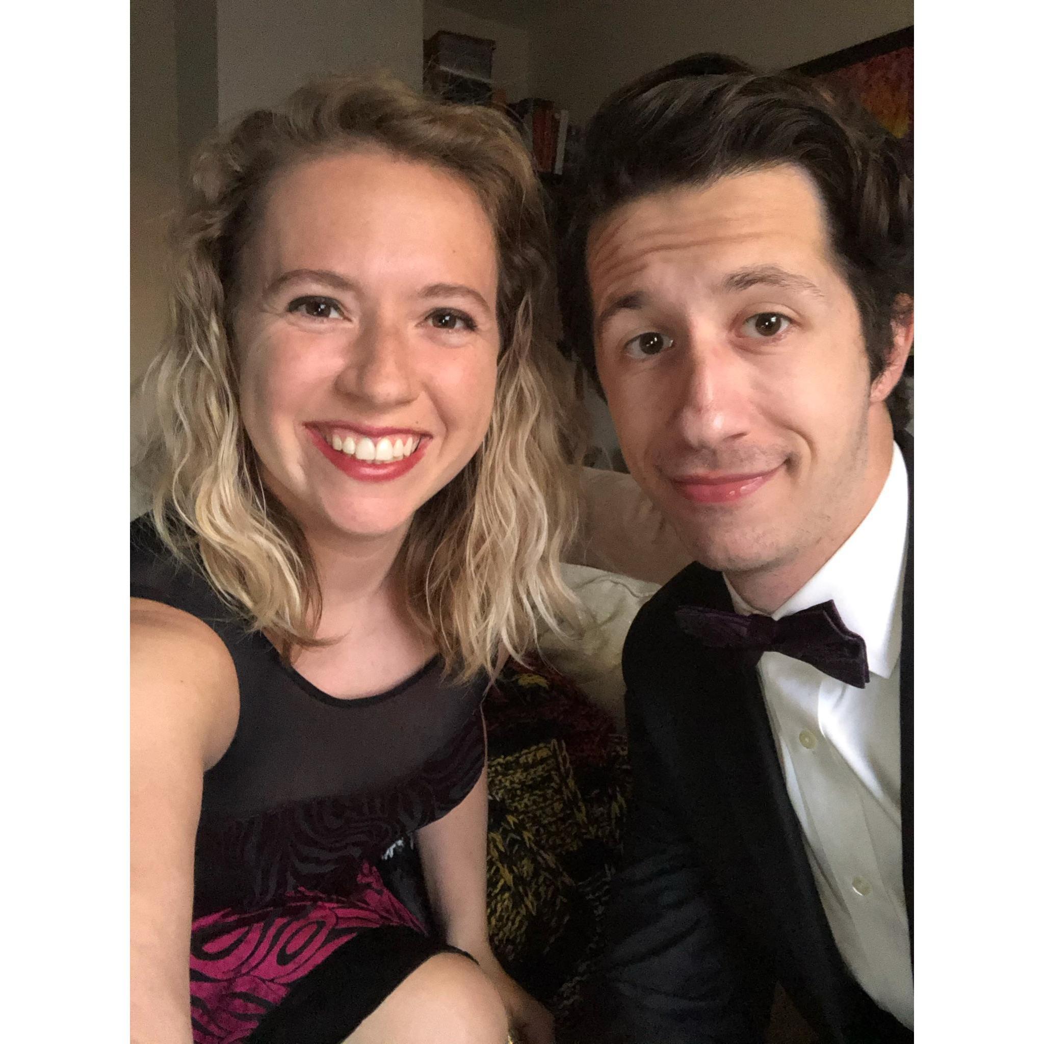 ...even if it winds up being on the sofa for a covid wedding (we love you Alex & Kristin <3)