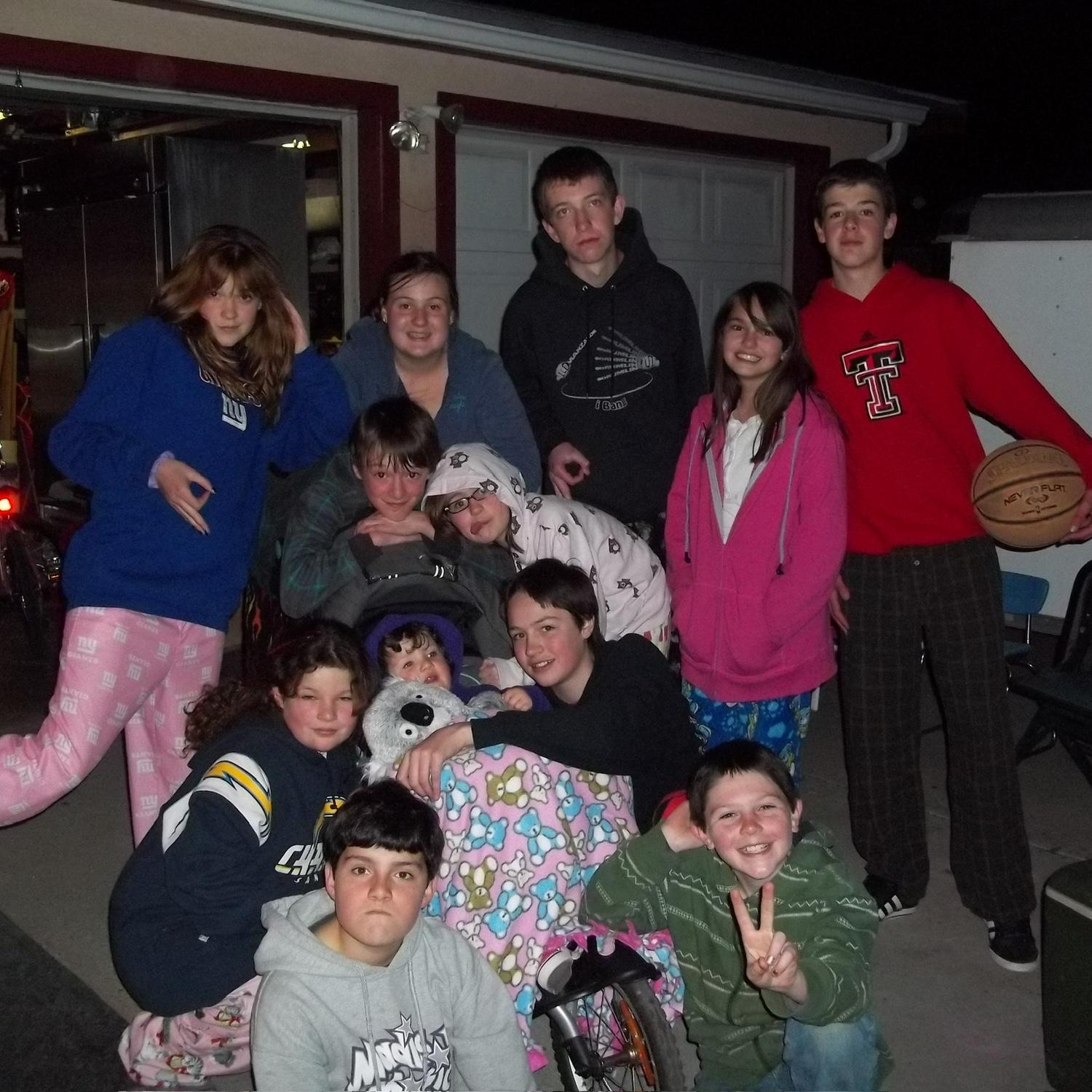Taking it all the way back… can you see us in the top right corner?